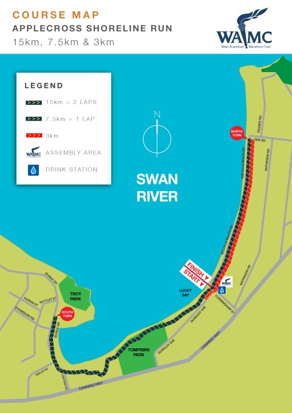 Map of the event