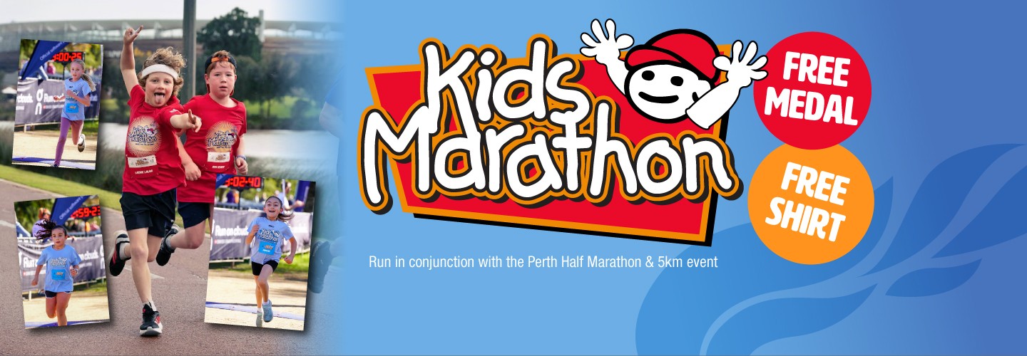 WAMC Perth Kids Marathon banner