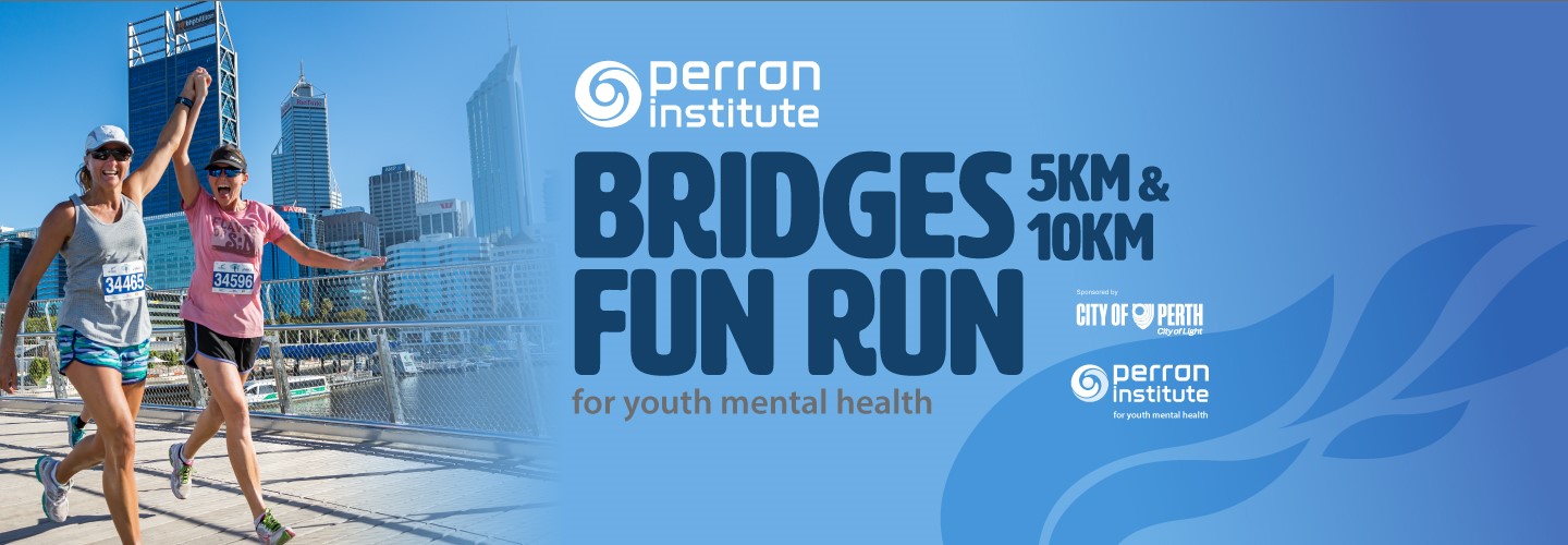 Perron Institute Bridges Fun Run banner