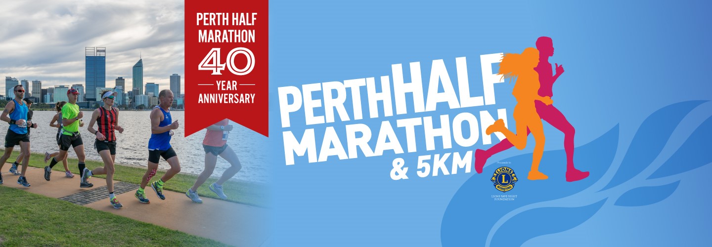 Perth Half Marathon & 5km banner