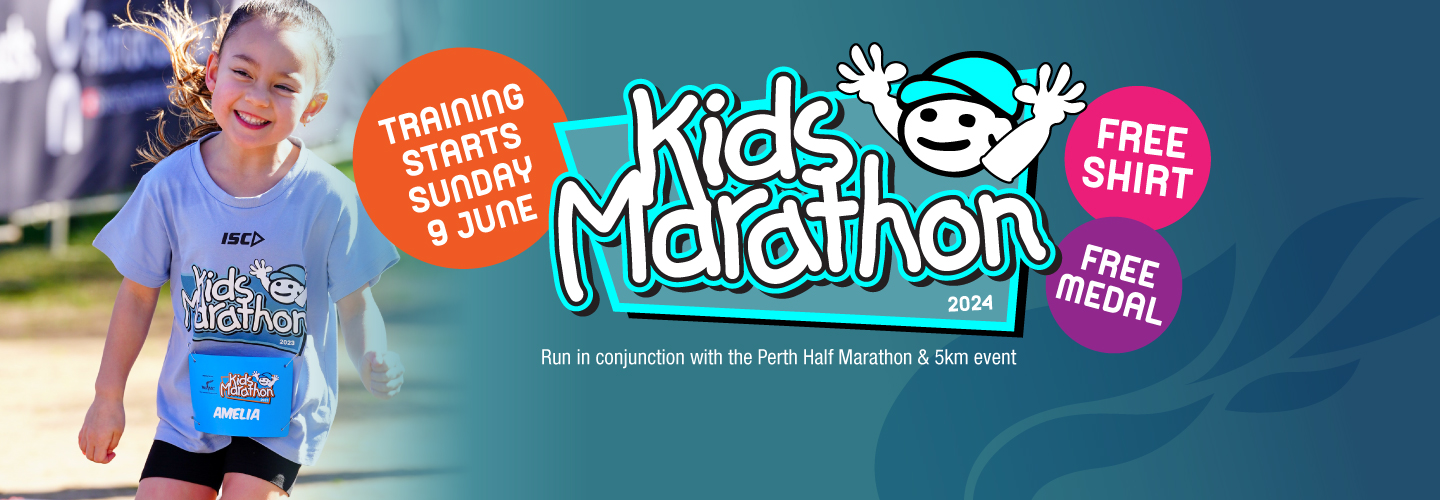 WAMC Perth Kids Marathon banner