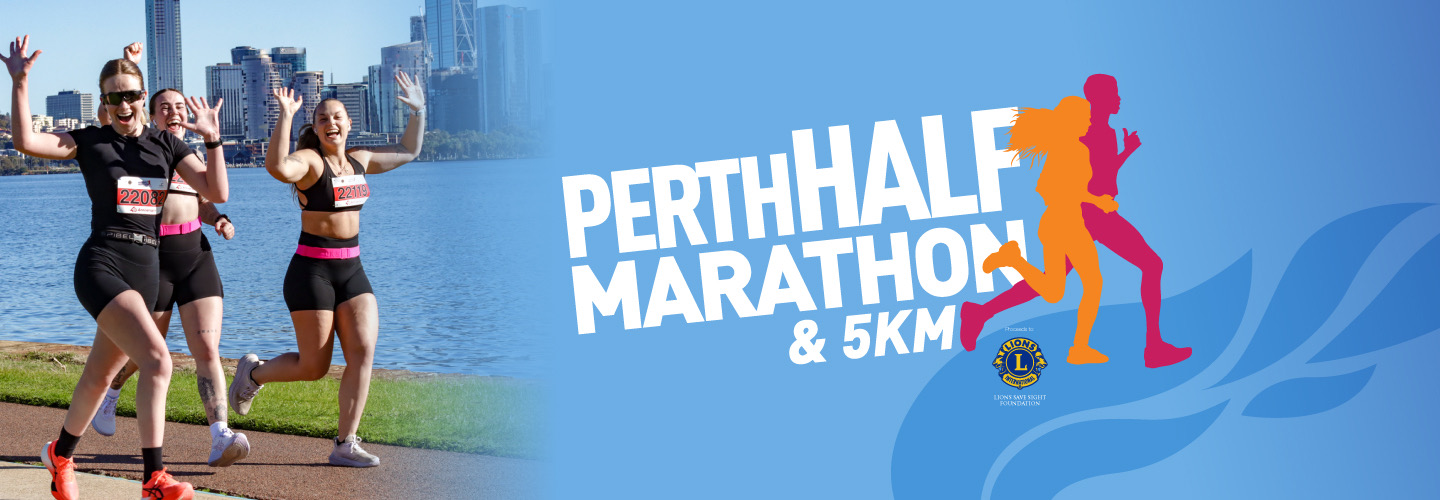 Perth Half Marathon & 5km banner