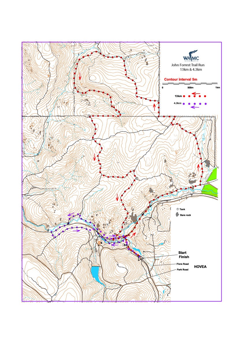 Map of the event