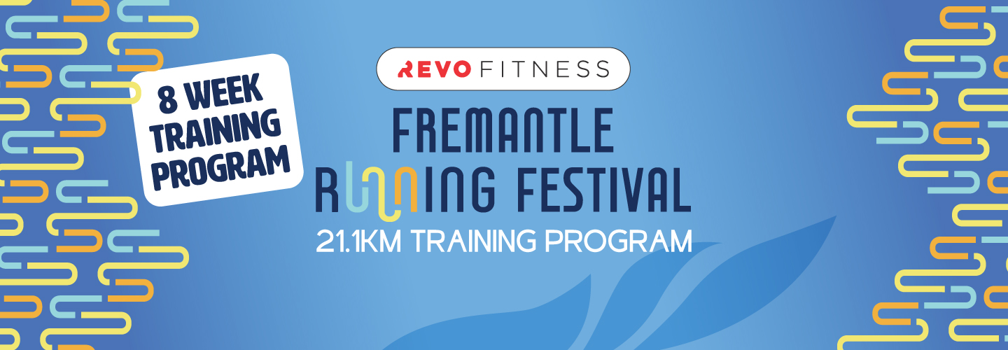 Revo Fitness Fremantle Running Festival Training Program banner