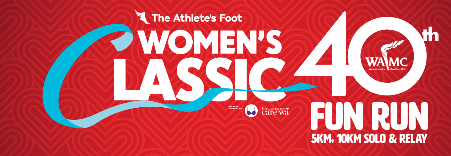 The Athletes Foot Women's Classic Fun Run banner
