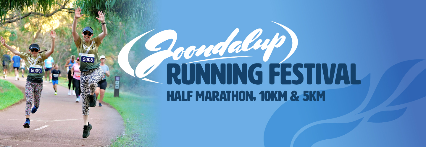 Joondalup Running Festival banner