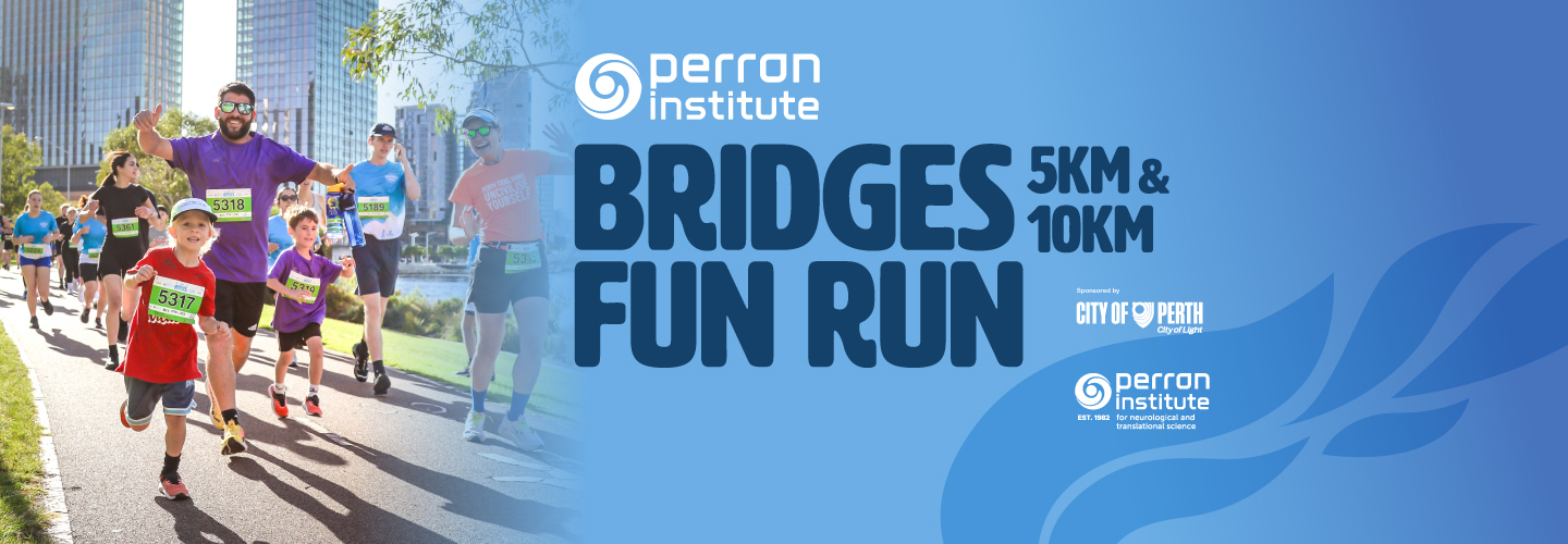 Perron Institute Bridges Fun Run banner