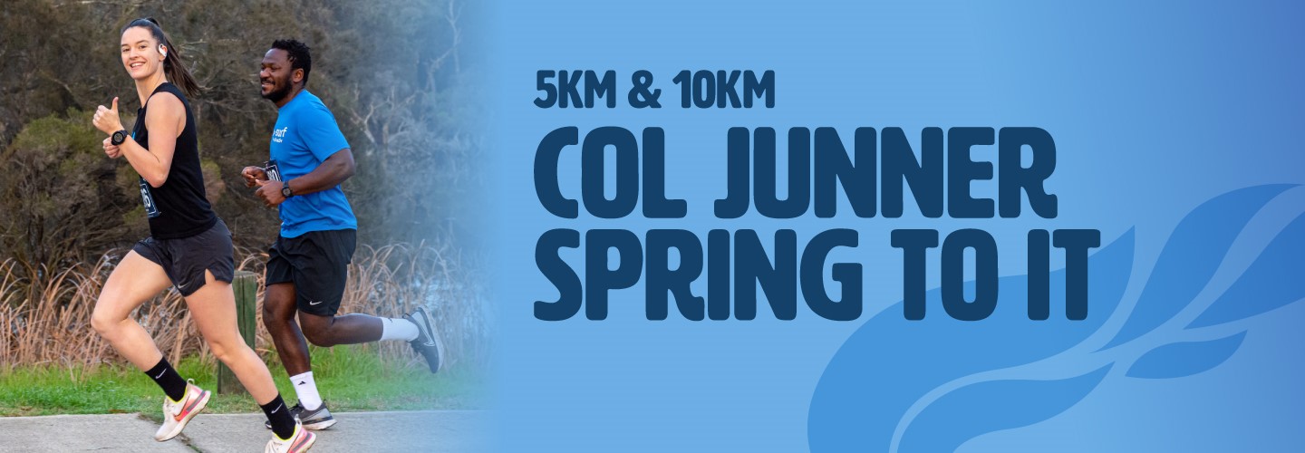 Col Junner Spring To It Run banner