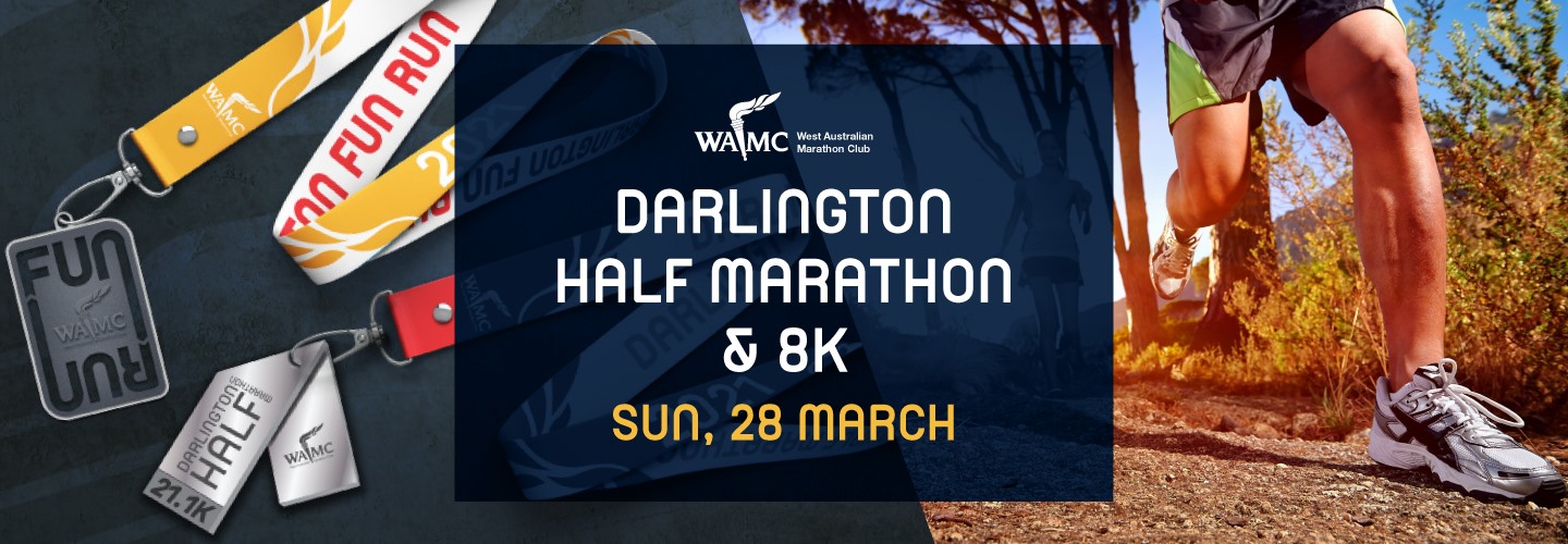 Darlington Half Marathon & 8km banner