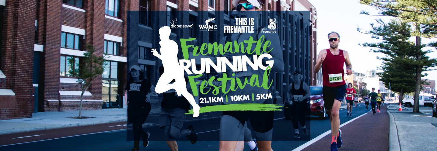Fremantle Running Festival banner
