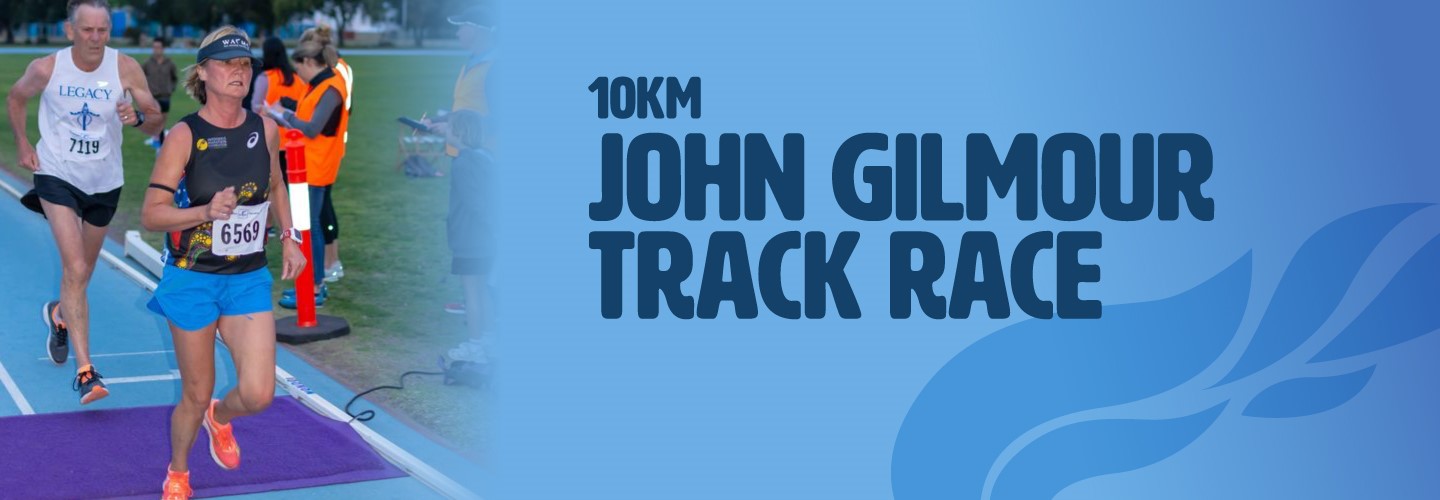 John Gilmour Track Race banner