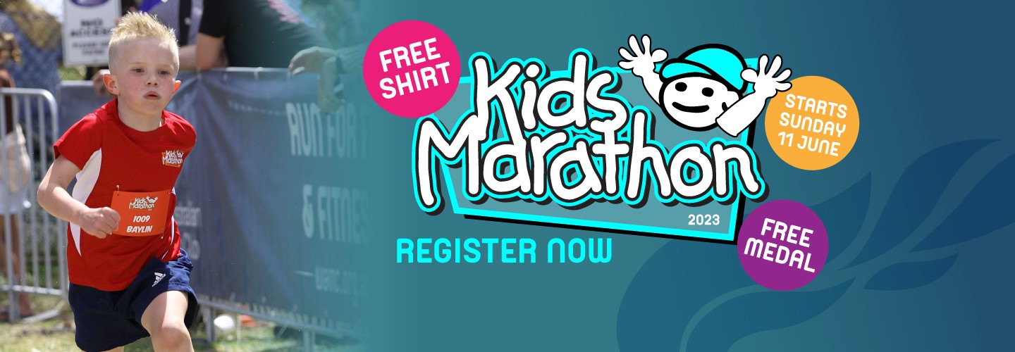 WAMC Perth Kids Marathon banner