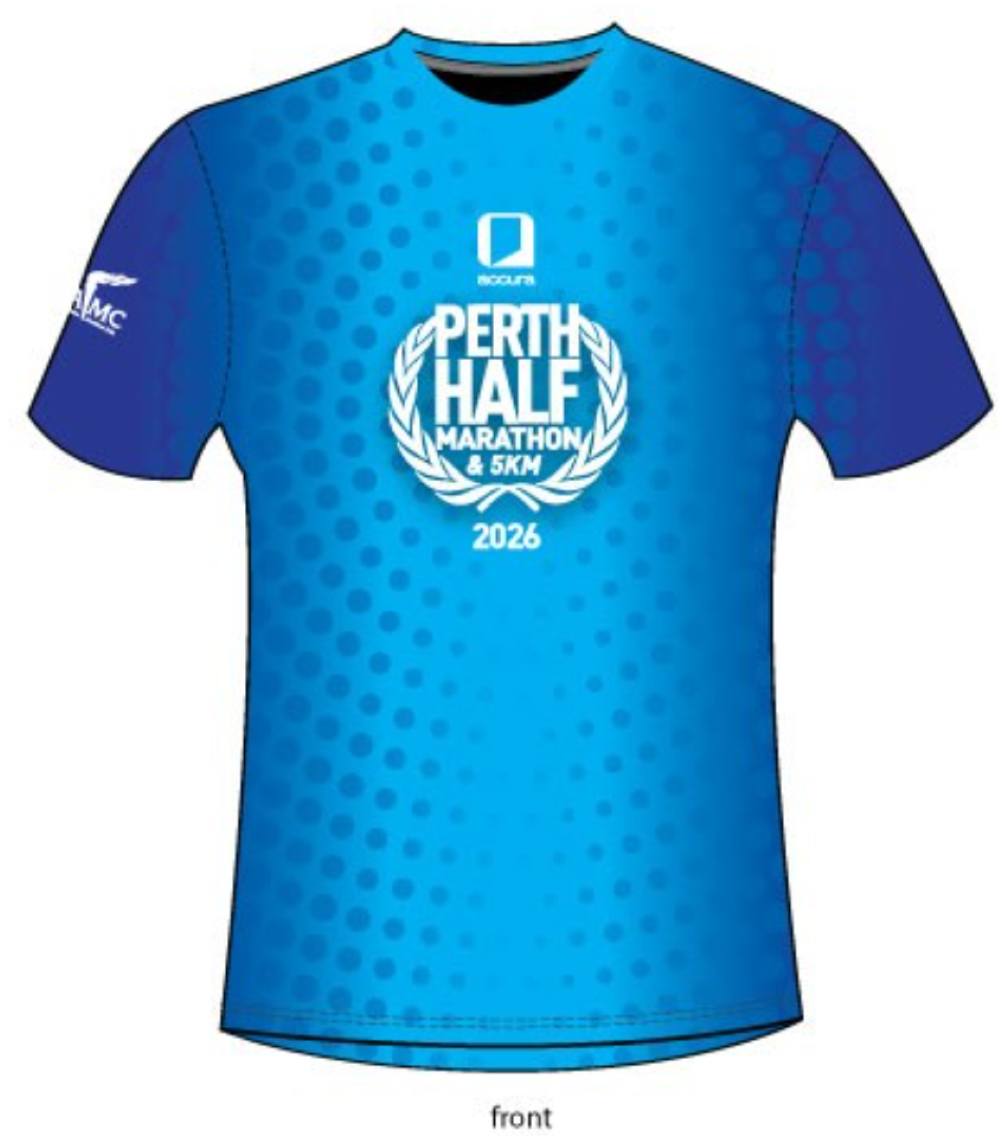Perth Half 2026 Event T-Shirt product image